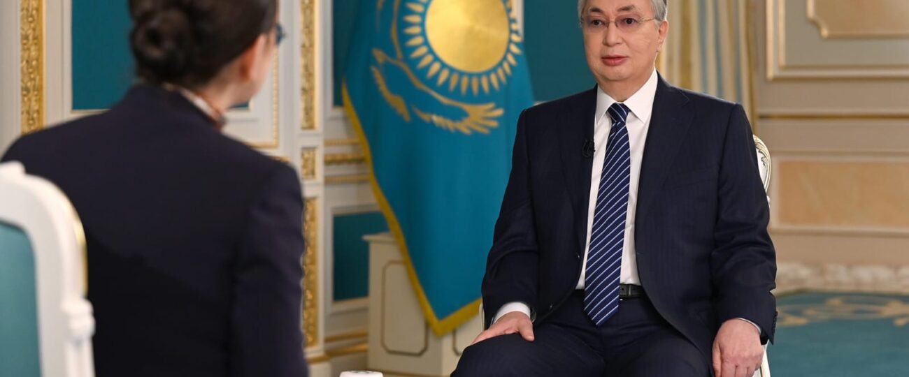 Мемлекет басшысы Қасым-Жомарт Тоқаевтың  «Qazaqstan» ұлттық арнасына берген сұхбаты