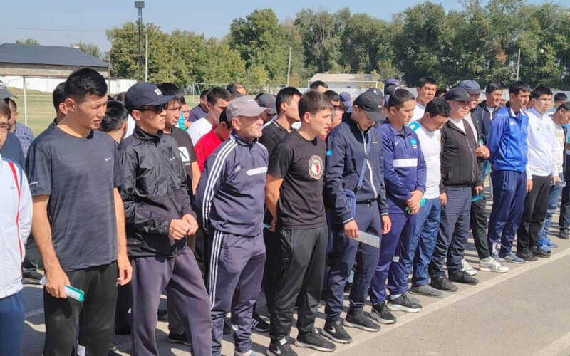 Халықтық штаб өкілдері Келес ауданында білім саласының қызметкерлерімен және спортшылармен кездесті