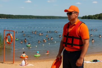 В АКМОЛИНСКОЙ ОБЛАСТИ НАЧАЛСЯ КУПАЛЬНЫЙ СЕЗОН: ТРЕБОВАНИЯ БЕЗОПАСНОСТИ ПОД СТРОГИМ КОНТРОЛЕМ