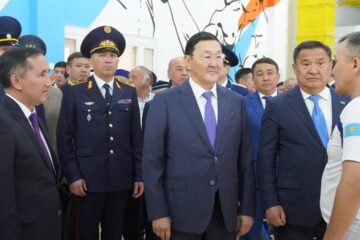 Генеральный Прокурор открыл здание детско-юношеской спортивной школы в селе Зеренда Акмолинской области