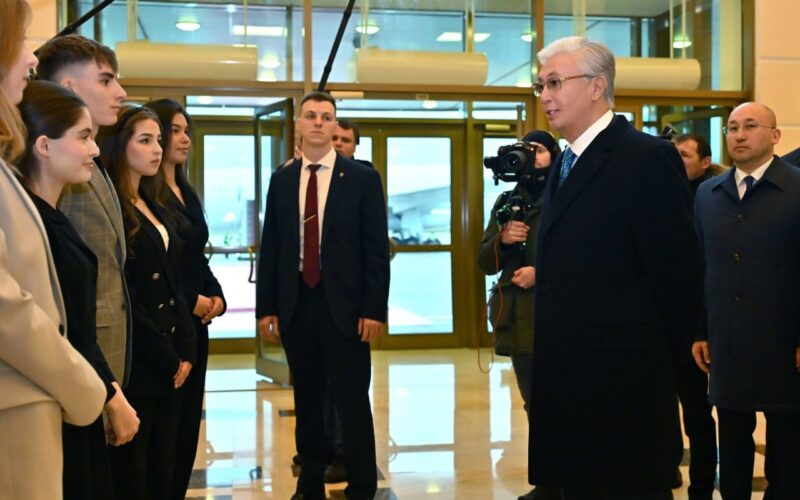 Президент Мәскеу мемлекеттік халықаралық қатынастар институтының студенттерімен әңгімелесті