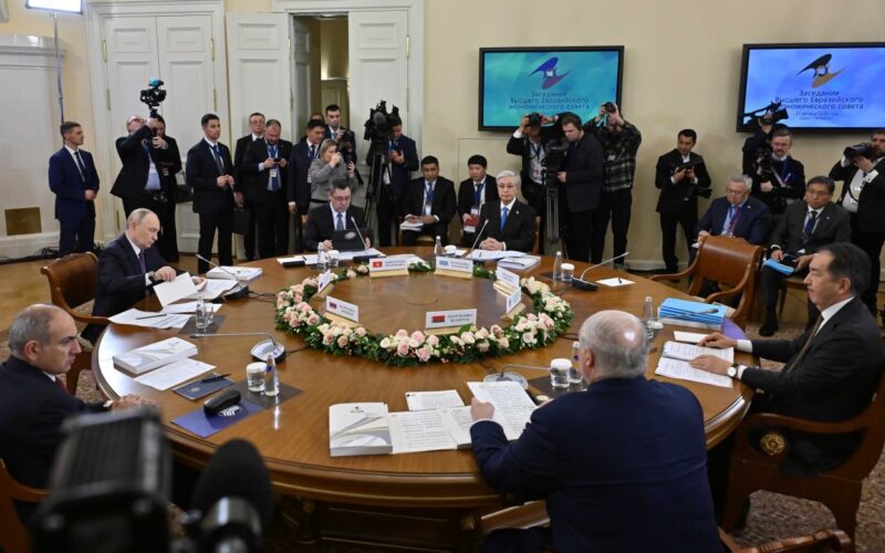 Глава государства: «Ожидается, что совокупный ВВП стран ЕАЭС в 2025 году увеличится на 2 %»