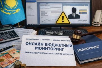 Результаты проведенного мониторинга выплаты заработной платы посредством модуля «Онлайн бюджетный мониторинг» Департаментом внутреннего государственного аудита по Акмолинской области КВГА МФ РК