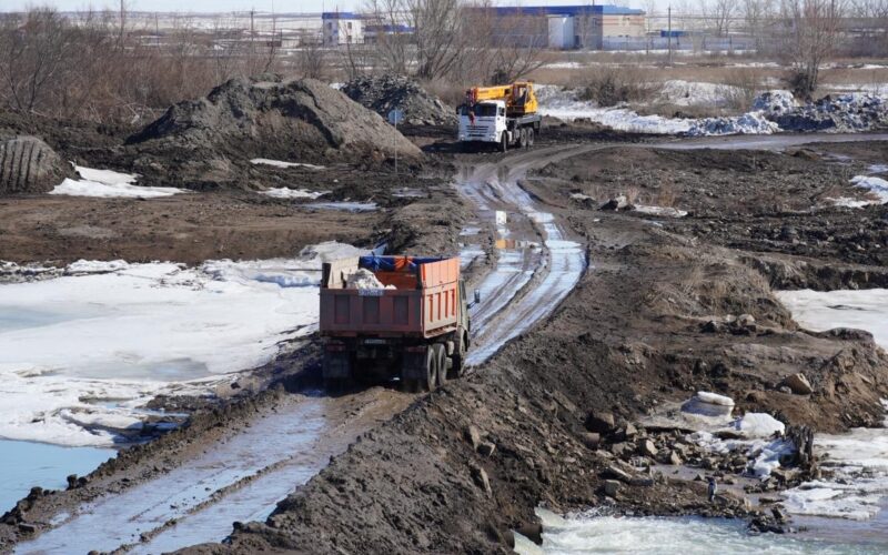 В Атбасарском районе завершаются работы по подготовке к паводковому периоду