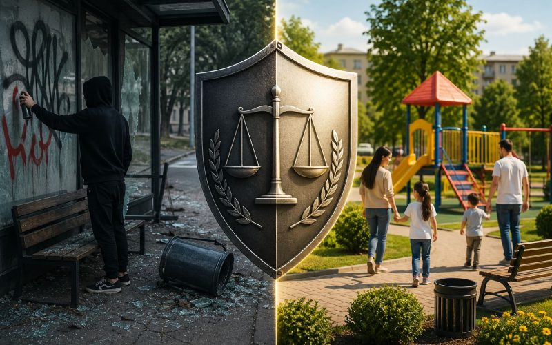 Заң мен тәртіп – ортақ құндылық: вандализмге жол жоқ