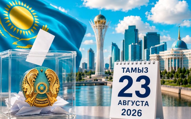 2026 жылғы 23 тамызда өтетін Қазақстан Республикасы Құрылтайы депутаттарының сайлауы – елдің қоғамдық өміріндегі маңызды саяси оқиға