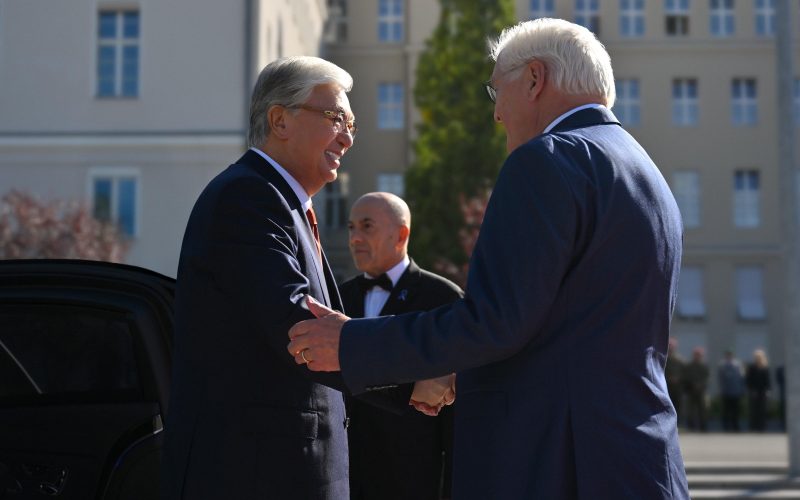 Келіссөз қорытындысы бойынша Қазақстан Республикасының Президенті мен Германия Федеративтік Республикасы Президенті Бірлескен декларация қабылдады